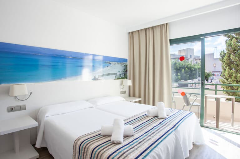 Habitaciones hotel Formentera