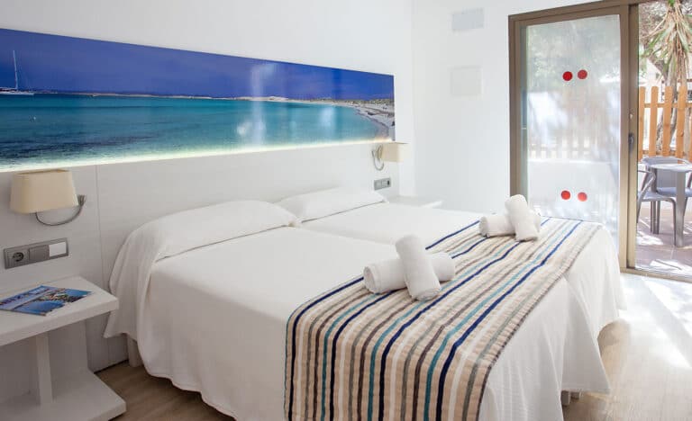 Habitaciones hotel Formentera